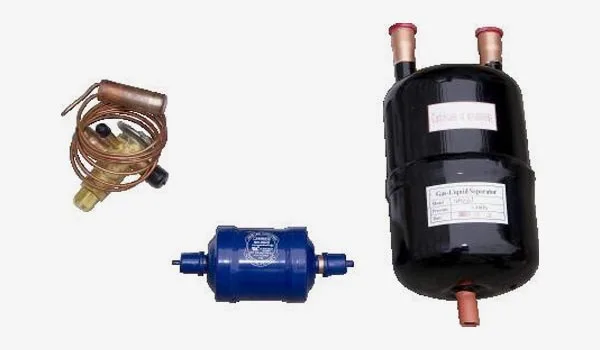 Refrigeration equipment and electrical components