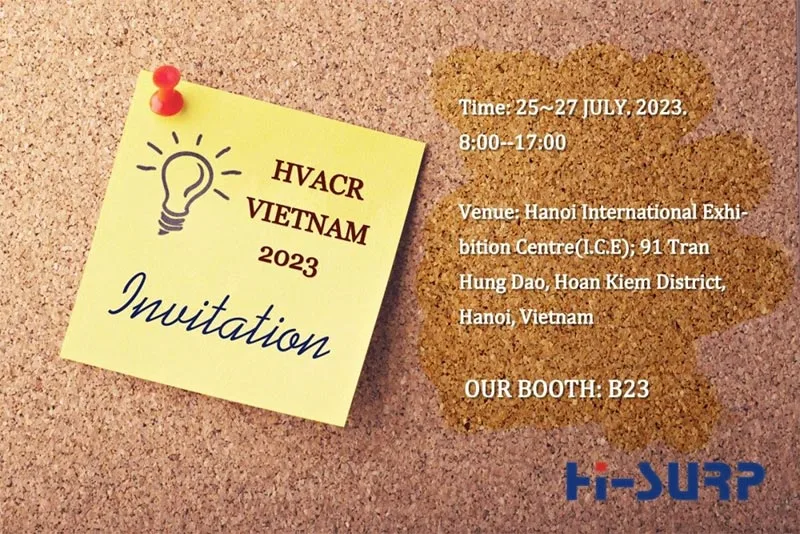 Hicon Will Attend HVACR VIETNAM 2023