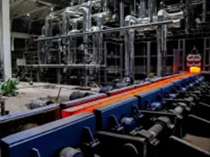 Steel mill rolling mill heat load management