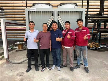 Hicon Memberikan Dukungan Purna Jual Cepat Untuk Pendingin Udara Modular Komersial di Thailand
